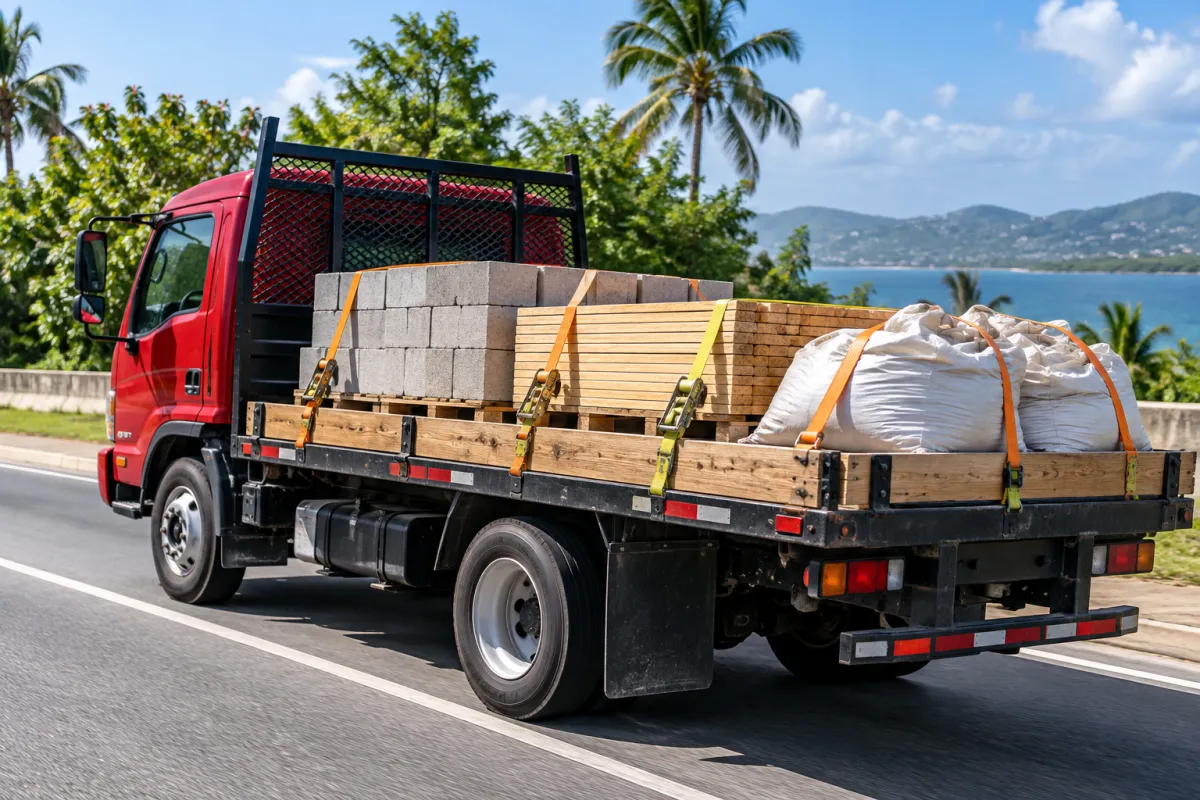 Imagen ilustrativa del transporte de materiales